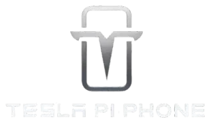 tesla pi phones logo